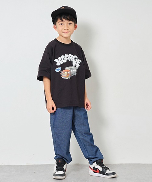 XLARGE KIDS（エクストララージキッズ）の「ゴリラ＆バナナキャップ（キャップ・キッズ・ライトグリーン/ブラック/サックスブルー・S(48-52cm)/M(52-56cm)）」の7枚目の写真