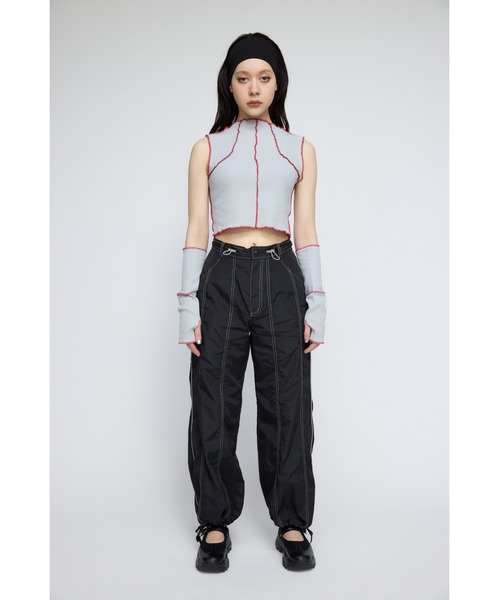 ラグアジェム NYLON STITCH パンツ LAGUA GEM パンツ NYLON STITCH レディース : ZOZOTOWN Yahoo!店
