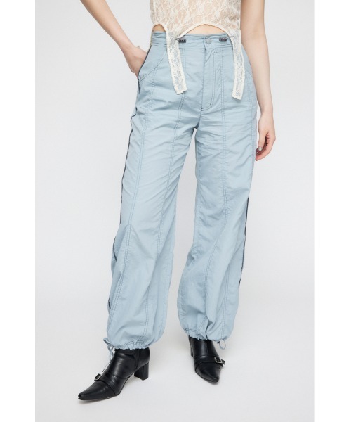 LAGUA GEM（ラグアジェム）の「NYLON STITCH パンツ（その他パンツ・レディース・ライトブルー/ブラック/ライトピンク・X-SMALL/SMALL/MEDIUM）」の17枚目の写真