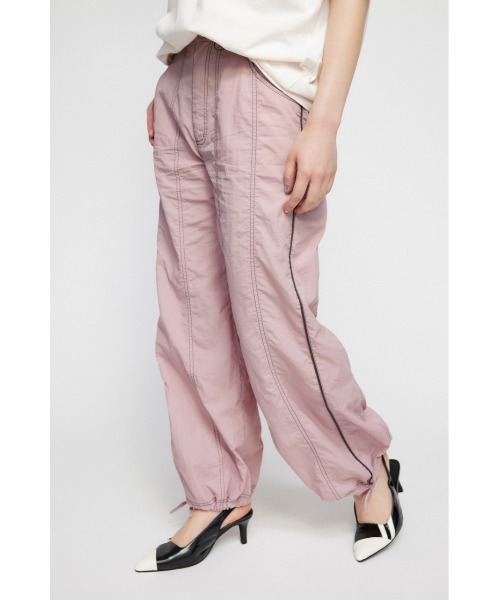 LAGAGEM ナイロンパンツ LAGUA GEM パンツ BATTING ナイロンパンツ レディース