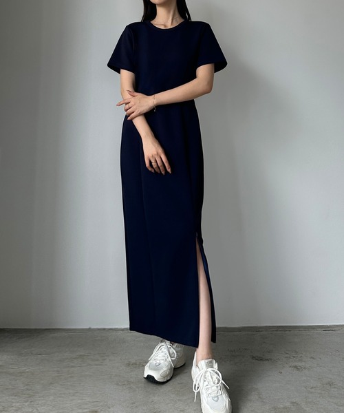 タグ付き 極美品 2024 ストレッチポンチマーメイドワンピース イベント MISCH MASCH ワンピース 2024秋冬新作ビスチェドッキング