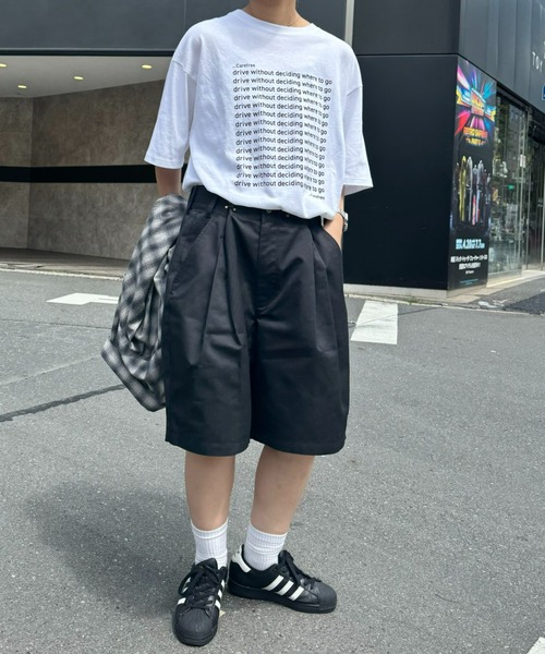 SOUNDSGOOOOD（サウンズグッド）の「【SOUNDS GOOOOD / サウンズグッド】グルカチノワイドショートパンツ（チノパンツ・レディース・ミント/オレンジ/ベージュ/ブラック・ONE SIZE）」の8枚目の写真