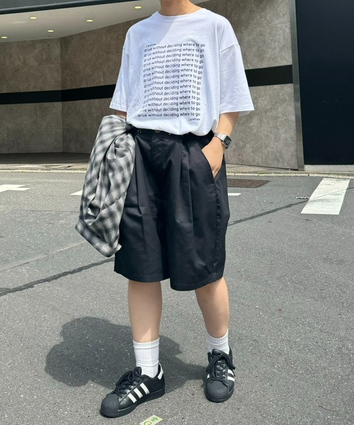 SOUNDSGOOOOD（サウンズグッド）の「【SOUNDS GOOOOD / サウンズグッド】グルカチノワイドショートパンツ（チノパンツ・レディース・ミント/オレンジ/ベージュ/ブラック・ONE SIZE）」の9枚目の写真