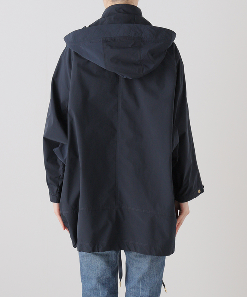 IENA(イエナ)の「【WOOLRICH/ウールリッチ】ANORAK コート(その他アウター・レディース・ネイビー/アイボリー・FREE)」の6枚目の写真