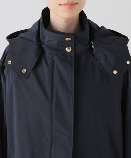 IENA(イエナ)の「【WOOLRICH/ウールリッチ】ANORAK コート(その他アウター・レディース・ネイビー/アイボリー・FREE)」の7枚目の写真