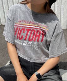 WEGO/ヴィンテージウォッシュショートT