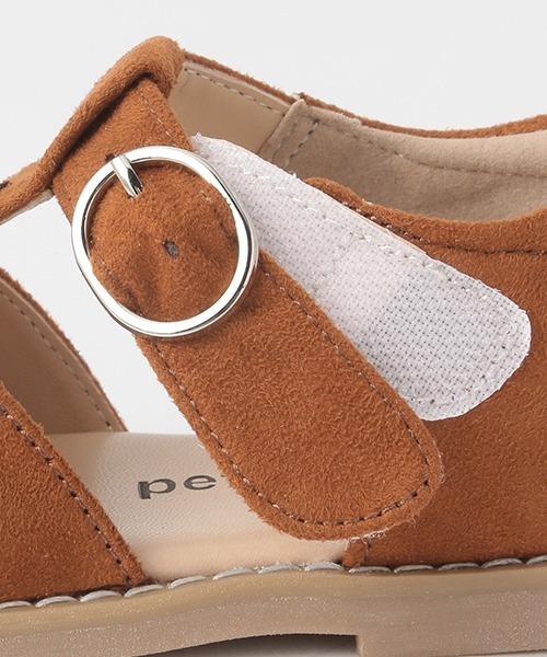 petit main(プティマイン)の「スエードお花サンダル(サンダル・キッズ・アイボリー/ラベンダー/キャメル・16cm/19cm/17cm/18cm/15cm)」の10枚目の写真