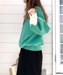 Q | 2wayバルーン袖ニット(ニット/セーター)