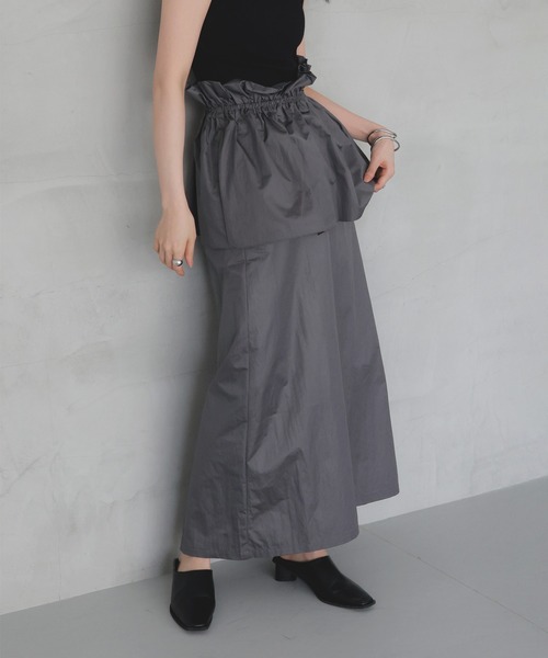 セール】マルチWAYフリルナロースカート（スカート）｜LIAN（リアン