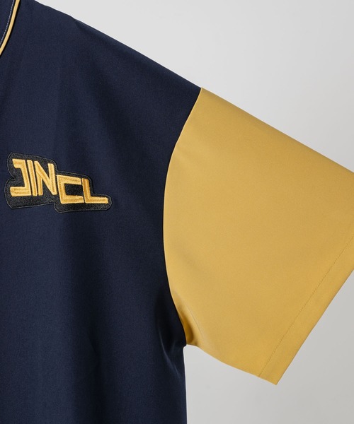 JINCL(ジンクル)の「ベースボールシャツ(シャツ/ブラウス・メンズ・ネイビー/ホワイト・J/FREE)」の15枚目の写真