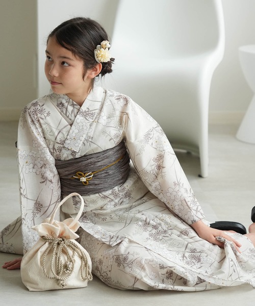 完売品】浴衣3点セット ひよこ商店オリジナルデザイン