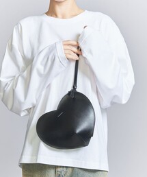 YAHKI | ＜YAHKI＞レザー ハート ストラップ バッグ(クラッチバッグ)