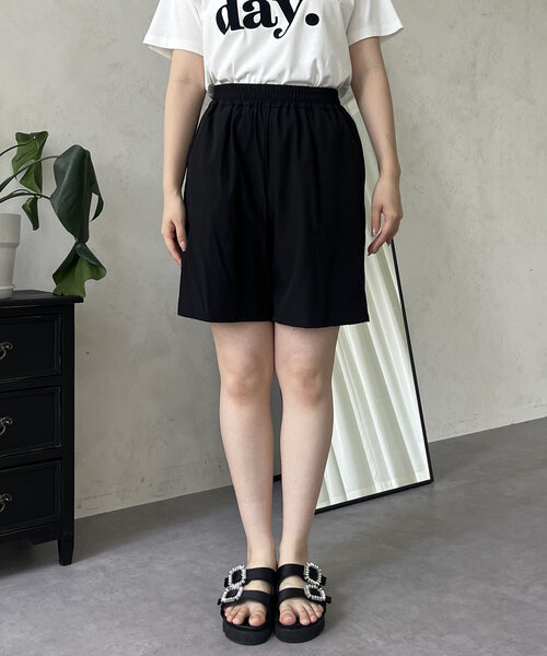 prose verse(プロズヴェール)の「【UVカット】ラッシュガードストレッチショートパンツ(その他パンツ・レディース・ブラック・LARGE/MEDIUM)」の13枚目の写真