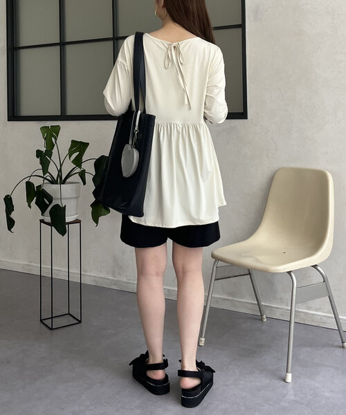 prose verse(プロズヴェール)の「【UVカット】ラッシュガードストレッチショートパンツ(その他パンツ・レディース・ブラック・LARGE/MEDIUM)」の19枚目の写真