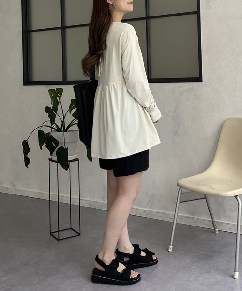 prose verse(プロズヴェール)の「【UVカット】ラッシュガードストレッチショートパンツ(その他パンツ・レディース・ブラック・LARGE/MEDIUM)」の20枚目の写真