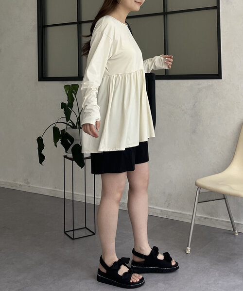 prose verse(プロズヴェール)の「【UVカット】ラッシュガードストレッチショートパンツ(その他パンツ・レディース・ブラック・LARGE/MEDIUM)」の21枚目の写真