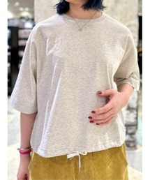 Healthknit(ヘルスニット)クロップド半袖Tシャツ