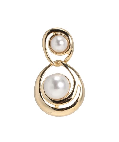 RESEXXY（リゼクシー）の「ダブルパールピアス（ピアス（両耳用）・レディース・ゴールド/シルバー・FREE）」の9枚目の写真