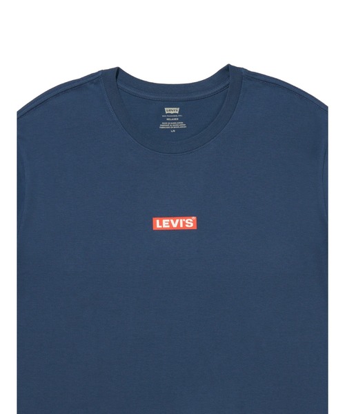 Levi's(リーバイス)の「Levi's/リーバイス リラックスフィット Tシャツ ブルー COWBOY BOXTAB SARGASS(Tシャツ/カットソー・メンズ・ブルー・S/M/L/XL)」の12枚目の写真