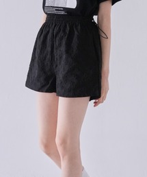 【ZOZO限定】フラワー ショート パンツ ウエストゴム アジャスター 花柄