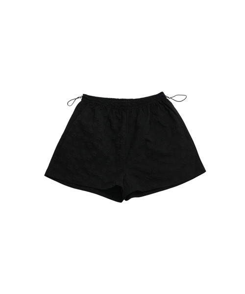【美品】 ブラックピースナウ ショートパンツ 腰巻付き 2way お洒落 黒 M Chico】ベルト付マイクロショートPT[品番：PALW0003574]｜PAL