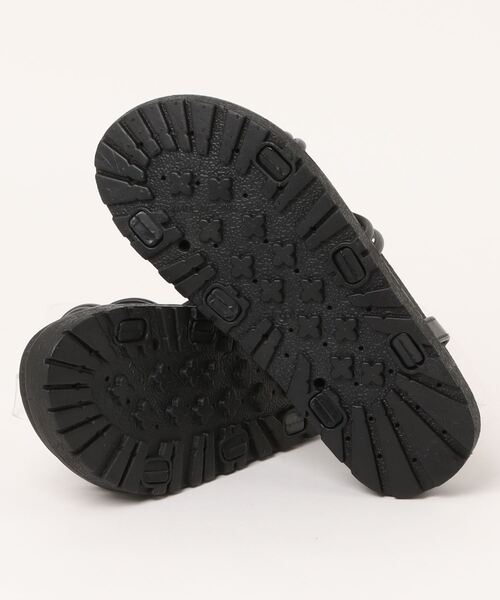 BARRETTA(バレッタ)の「クロスストラップ厚底サンダル(サンダル・レディース・ブラック・36/37)」の2枚目の写真