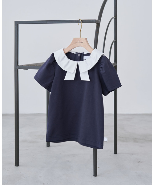 リュバンカラー カットソー kids(90cm-140cm)（Tシャツ