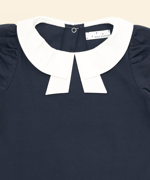 tシャツ リュバンカラー カットソー kids(90cm-140cm) レディース リュバンカラー カットソー kids(90cm-140cm)（Tシャツ