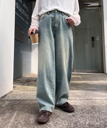 CIAOPANIC TYPY | 【OLIVER】vintagedenimワイドストレート(デニムパンツ)