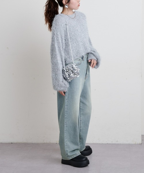 CIAOPANIC TYPY（チャオパニックティピー）の「【OLIVER】vintagedenimワイドストレート（デニムパンツ・レディース・ブルー・LARGE/MEDIUM/SMALL/X-SMALL）」の20枚目の写真