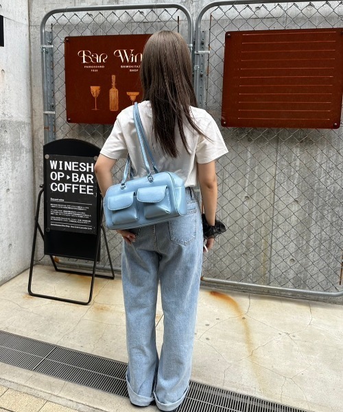 nemne store(ネンネストア)の「【低身長サイズあり】コリアンアソートTシャツ(Tシャツ/カットソー・レディース・ホワイト系その他/レッド/オフホワイト/ライトブルー・SMALL/MEDIUM)」の18枚目の写真