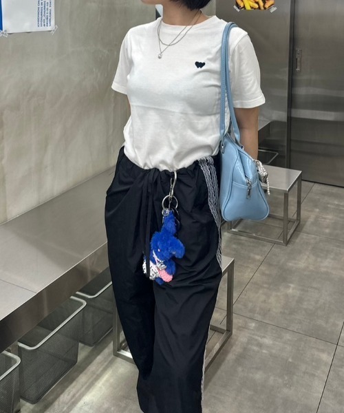 nemne store(ネンネストア)の「【低身長サイズあり】コリアンアソートTシャツ(Tシャツ/カットソー・レディース・ホワイト系その他/レッド/オフホワイト/ライトブルー・SMALL/MEDIUM)」の6枚目の写真