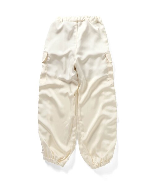 algy（アルジー）の「サテンカーゴパンツ（カーゴパンツ・キッズ・ブラック/アイボリー・XX-SMALL/X-SMALL/SMALL/MEDIUM）」の10枚目の写真