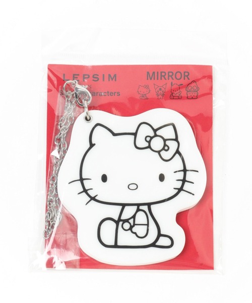 LEPSIM(レプシィム)の「【サンリオキャラクターズ】ダイカットミラー 137445(手鏡/メイクミラー・レディース・レッド/ピンク/グリーン/イエロー・ONE SIZE)」の11枚目の写真