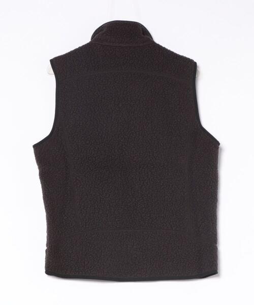 patagonia(パタゴニア)の「【PATAGONIA】レトロパイルベスト 22821(ベスト・レディース・ブラック/アイボリー・S/M/L/XL)」の4枚目の写真