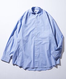 FREAK'S STORE | 限定展開 Relax Fit リラックスフィット バンドカラーシャツ(シャツ/ブラウス)