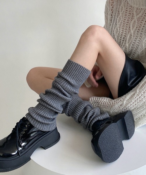 Nia(ニア)/シンプル ウールレッグウォーマー（レッグウォーマー）｜Nia