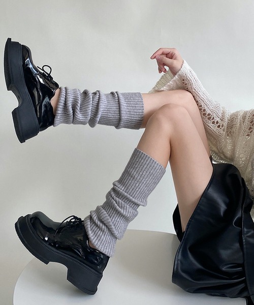 Nia(ニア)/シンプル ウールレッグウォーマー（レッグウォーマー）｜Nia