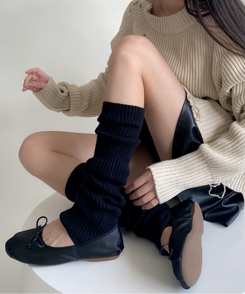 Nia(ニア)/シンプル ウールレッグウォーマー（レッグウォーマー）｜Nia