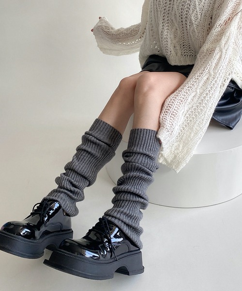 Nia(ニア)/シンプル ウールレッグウォーマー（レッグウォーマー）｜Nia