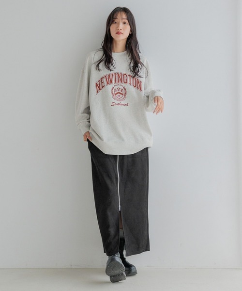 LOWRYS FARM(ローリーズファーム)の「スエードZIPタイトスカート 145793(スカート・レディース・ブラック/グレー/アイボリー/ブラウン・FREE)」の21枚目の写真