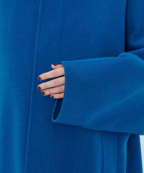 ウールダブルフェイス マントコート（その他アウター）｜TOMORROWLAND