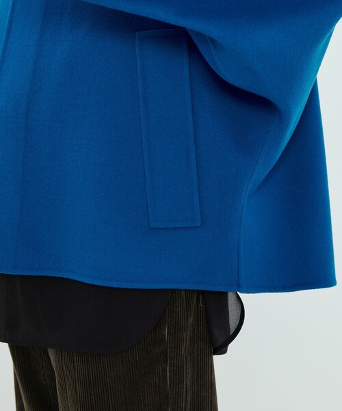 ウールダブルフェイス マントコート（その他アウター）｜TOMORROWLAND