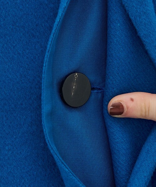 ウールダブルフェイス マントコート（その他アウター）｜TOMORROWLAND