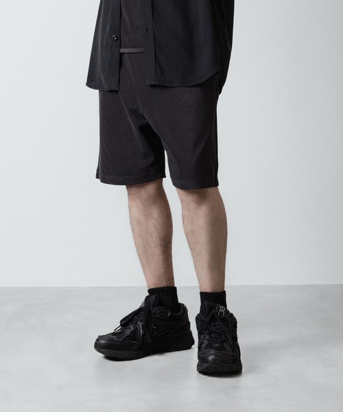 ATTACHMENT（アタッチメント）の「CO/PE ハイゲージパイル ショーツ / CO/PE HIGH GAUGE PILE SHORTS（その他パンツ・メンズ・ブラック/ライトベージュ・1/2/3）」の5枚目の写真