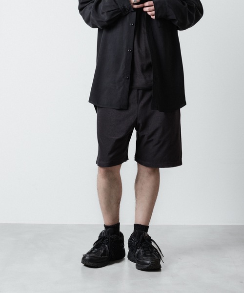 ATTACHMENT（アタッチメント）の「CO/PE ハイゲージパイル ショーツ / CO/PE HIGH GAUGE PILE SHORTS（その他パンツ・メンズ・ブラック/ライトベージュ・1/2/3）」の9枚目の写真