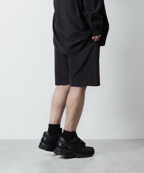 ATTACHMENT（アタッチメント）の「CO/PE ハイゲージパイル ショーツ / CO/PE HIGH GAUGE PILE SHORTS（その他パンツ・メンズ・ブラック/ライトベージュ・1/2/3）」の8枚目の写真