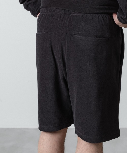 ATTACHMENT（アタッチメント）の「CO/PE ハイゲージパイル ショーツ / CO/PE HIGH GAUGE PILE SHORTS（その他パンツ・メンズ・ブラック/ライトベージュ・1/2/3）」の12枚目の写真