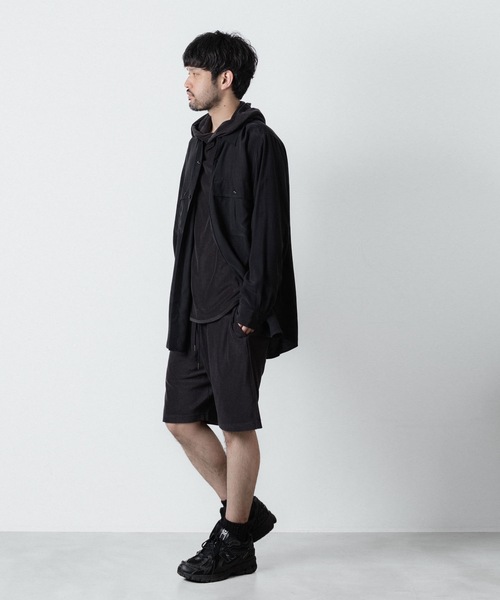 ATTACHMENT（アタッチメント）の「CO/PE ハイゲージパイル ショーツ / CO/PE HIGH GAUGE PILE SHORTS（その他パンツ・メンズ・ブラック/ライトベージュ・1/2/3）」の15枚目の写真