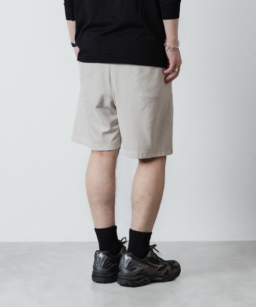 ATTACHMENT（アタッチメント）の「CO/PE ハイゲージパイル ショーツ / CO/PE HIGH GAUGE PILE SHORTS（その他パンツ・メンズ・ブラック/ライトベージュ・1/2/3）」の20枚目の写真